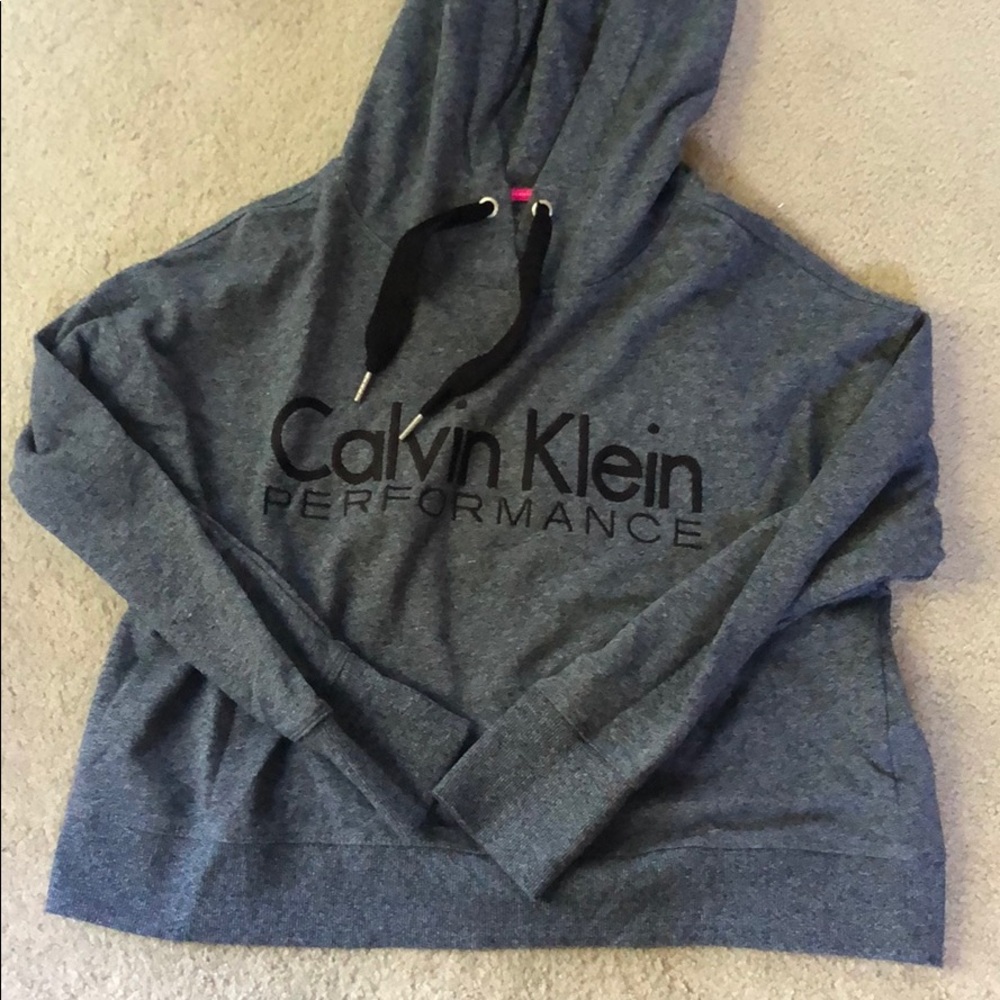 Calvin Klein Performance cropped hoodie